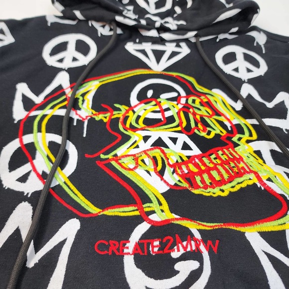 Peace Out Hoodie and Sweat pant Set - Create 2mrw  - XL - Picture 5 of 15